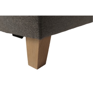 COLTAR BRIDGET, MODEL DREAPTA, GRI SI MARONIU/TAUPE, DIN TEXTIL SI LEMN, EXTENSIBIL, SPATIU DEPOZITARE, STIL MODERN, TK - Img 4