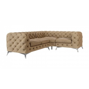 COLTAR, CHELSEA 2+C+1, DIVERSE NUANTE, DIN CATIFEA SI PICIOARE DIN METAL - Img 3