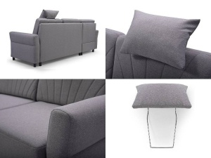 COLTAR EXTENSIBIL 250CM, MOLLY, DIN STOFA DE CALITATE SUPERIOARA, UNIVERSAL