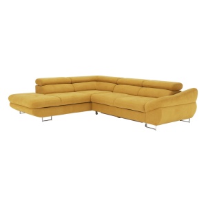 COLTAR FABIA, MODEL STANGA, MUSTAR, DIN TEXTIL/TESATURA, EXTENSIBIL, STIL MODERN, TK - Img 4