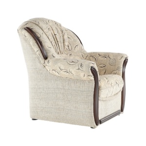 COLTAR METY, BEJ, DIN TEXTIL FLORA, EXTENSIBILA, SPATIU DEPOZITARE, STIL CLASIC, TK - Img 8