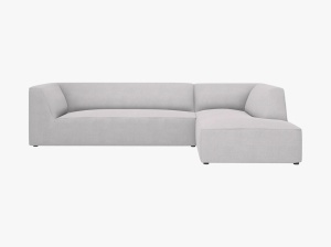 COLTAR MODULAR RUBY, DREAPTA, 4 LOCURI, 273 CM, DIVERSE CULORI SI MATERIALE, DESIGN DEOSEBIT - Img 11