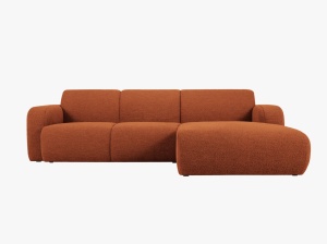 COLTAR MOLINO, DREAPTA, 4 LOCURI, 250 CM, DIVERSE CULORI SI MATERIALE, DESIGN DEOSEBIT - Img 5