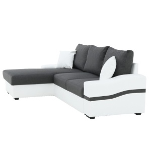 COLTAR OREGON COLT MIC, ALB SI GRI, DIN TEXTIL SI PIELE ECOLOGICA, MODEL STANGA, STIL MODERN, TK - Img 5