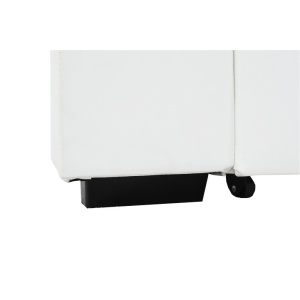 COLTAR OREGON COLT MIC, ALB SI GRI, DIN TEXTIL SI PIELE ECOLOGICA, MODEL DREAPTA, STIL MODERN, TK - Img 2