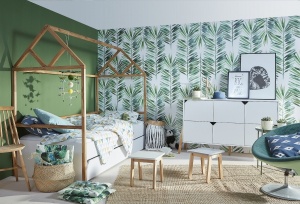 COMODA ALBA CU 6 SERTARE PENTRU CAMERA BEBELUSI LOTTA DESIGN SCANDINAV BA - Img 4