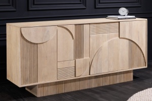 COMODA/BUFET, ART DECO 170CM, NATUR ANTICHIZAT, DIN LEMN DE MANGO, ARTIM GROUP COLLECTION