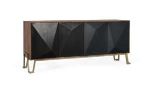 COMODA LIVING ELEGANTA, ARTIM 1978, DIN METAL SI LEMN DE MANGO, ARTIM GROUP SELECTION
