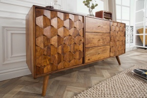 COMODA LIVING, MYSTIC 145CM, LEMN SALCAM, STIL RETRO, ARTIM GROUP SELECTION