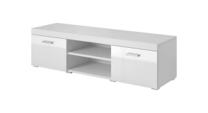COMODA LIVING RTV SAMBA REG9, ALB,DESIGN MODERN CM