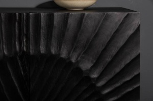 COMODA NEAGRA , SCORPION, LEMN MASIV MANGO 140CM, REALIZATA MANUAL, ARTIM GROUP SELECTION - Img 4
