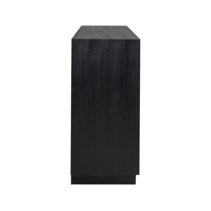 COMODA OAKURA, 190 CM, NEAGRA, DIN FURNIR DE STEJAR, RICHMOND INTERIORS - Img 4