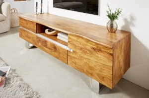 COMODA TV 160CM, MAMMUT, DIN LEMN MASIV DE SALCAM, DESIGN VINTAGE, ARTIM GROUP SELECTION - Img 3