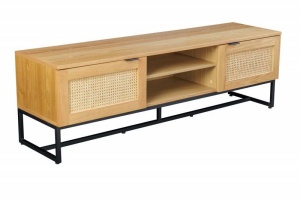 COMODA TV, STIL RETRO, WIENER 160CM, DIN FURNIR SI METAL, COD 41610 - Img 6
