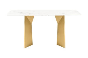 CONSOLA ELEGANTA, EXTRAVAGANCIA 140CM, BLAT DIN MARMURA SI METAL, ARTIM GROUP SELECTION