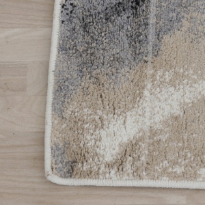 Covor 133x190 cm, alb/maro/negru, TOCAR, 0000206743 - Img 3