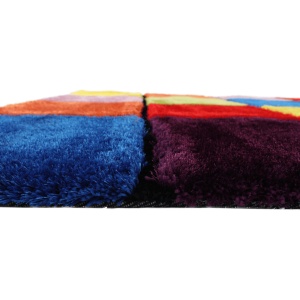 Covor, roşu/verde/galben/violet, 200x300, LUDVIG TYP 4, 0000201408