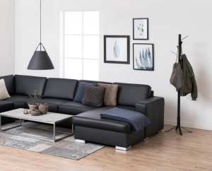 CUIER VINSON NEGRU, DIN METAL, STIL MODERN, B2 - Img 2
