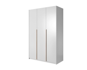 DULAP DORMITOR XELO 140 ALB/STEJAR - DESIGN MODERN - Img 2