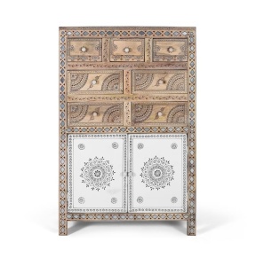 DULAP LIVING CLASIC, ARTIM 1884, DIN LEMN SI MDF, PICTAT MANUAL, ARTIM GROUP SELECTION