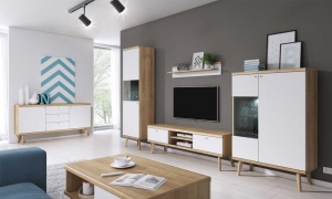 DULAP LIVING PRIMO PSZ80 DESIGN SCANDINAV PSK - Img 2