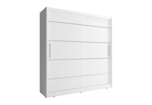 DULAP MAJA 180 ALB DESIGN MODERN PSK - Img 1