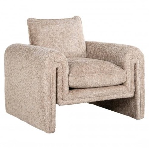 FOTOLIU CONFORTABIL SANDRO, BEJ, TAPITERIE BOUCLE, STIL MODERN, RICHMOND INTERIORS