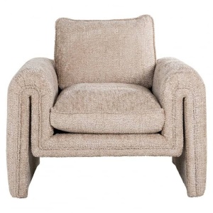 FOTOLIU CONFORTABIL SANDRO, BEJ, TAPITERIE BOUCLE, STIL MODERN, RICHMOND INTERIORS - Img 2