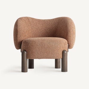 FOTOLIU JANVI, REALIZAT DIN LEMN DE FRASIN SI TEXTIL, CULOARE CARAMIZIU, REALIZAT MANUAL, VICAL HOME - Img 2