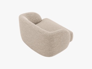 FOTOLIU MILEY, 103 CM, BEJ 30, TAPITERIE CHENILLE, DESIGN DEOSEBIT - Img 2