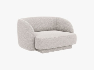 FOTOLIU MILEY, 103 CM, GRI DESCHIS 06, TAPITERIE CHENILLE, DESIGN DEOSEBIT