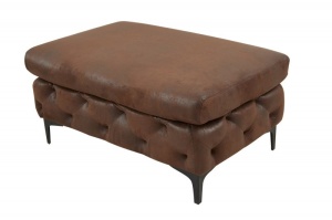 FOTOLIU/TABURET CLASIC 90CM, BAROCK MARO ANTIC, COD 40466, STIL CHESTERFIELD - Img 6