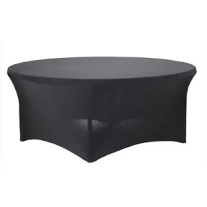 HUSA PENTRU MESE EVENIMENTE NEAGRA 180 CM