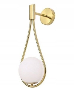 LAMPA de perete APLICA din sticla Sfera GOLD APP603-1W