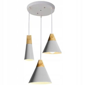 Lampa DE TAVAN SCANDI SET CPR gri