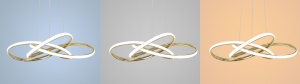 Lampa LED APP815-CP Node Gold - Img 4