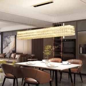 Lampă suspendată LED APP1566-CP Gold - Img 2
