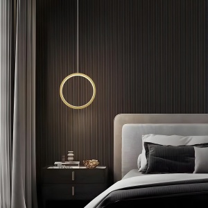 Lampă suspendată LED G112-CP Gold - Img 4
