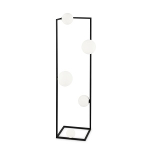 LAMPADAR ANGOLO PT5, NEGRU, DIN METAL, STIL MODERN