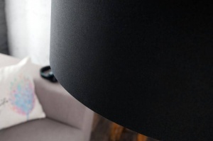 LAMPADAR BIG BOW NEGRU 170/180 CM COD 35399 DESIGN MODERN - Img 4