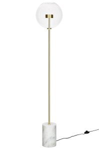 LAMPADAR CAPRI 60LED, AURIU, DIN ALUMINIU, MARMURA SI STICLA, STIL MODERN, B2