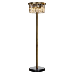 LAMPADAR DAGMAR, 150 CM, BRONZ, DIN MARMURA, STICLA SI METAL, RICHMOND INTERIORS