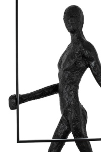 LAMPADAR EXCLUSIVIST 218CM, HUMAN SQUARE, FIBRA DE STICLA SI ABAJUR DE STICLA - Img 5