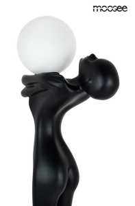 LAMPADAR, HUMAN MOON, FIBRA DE STICLA SI ABAJUR DE STICLA, STIL MODERN - Img 3