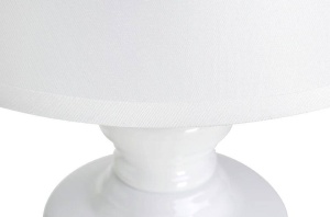 LAMPADAR QUEEN 26, ALB, DIN ALUMINIU SI PLASTIC, STIL MODERN, B2 - Img 3