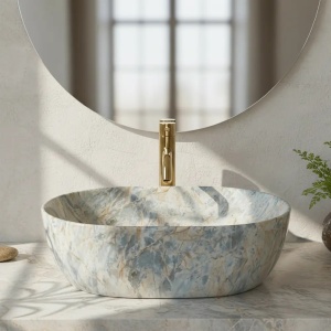 LAVOAR PENTRU BLAT REA AMELIA RUSTSTONE 48, CALITATE SUPERIOARA - Img 4