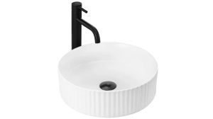 LAVOAR REA DELIA, ALB, 36 CM, DIN CERAMICA, CALITATE SUPERIOARA - Img 6