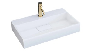 LAVOAR REA GOYA, ALB, 60CM, DIN CONGLOMERAT, CALITATE SUPERIOARA - Img 5