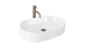 LAVOAR REA NADIA, ALB MAT, 61 CM, DIN CERAMICA, CALITATE SUPERIOARA - Img 5