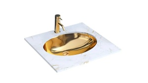 LAVOAR REA NEL, 47 CM, DIN CERAMICA, INCORPORAT, CALITATE SUPERIOARA, REA
